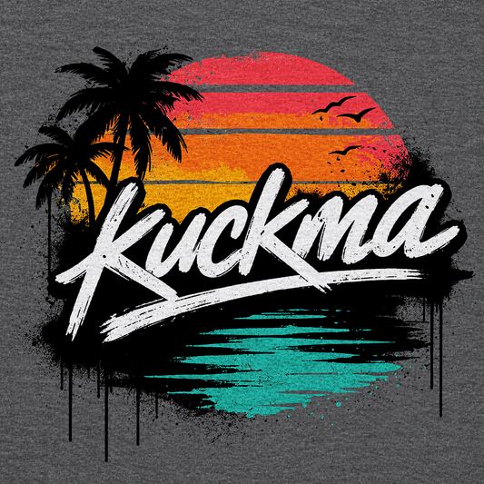 kuckma: vintage sunrise | T-Shirt Graphite Heather