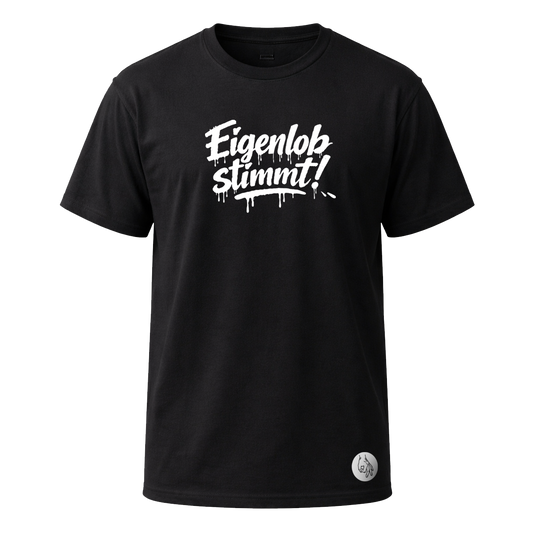 kuckma: eigenlob stimmt | T-Shirt Schwarz