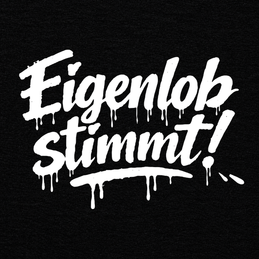 kuckma: eigenlob stimmt | T-Shirt Schwarz