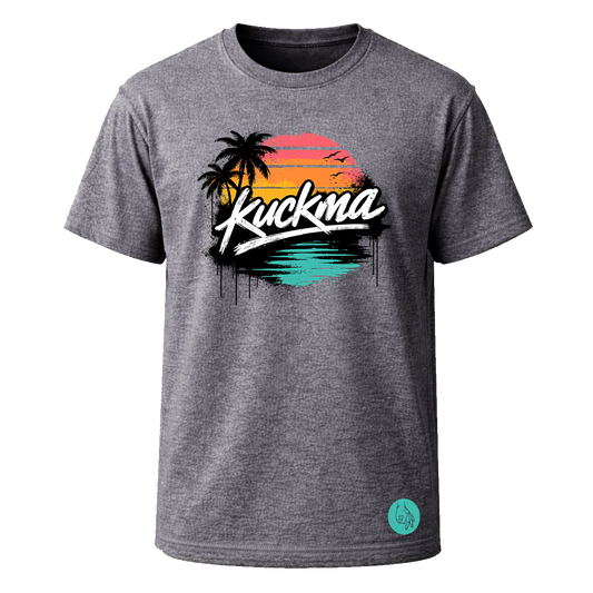 kuckma: vintage sunrise | T-Shirt Graphite Heather